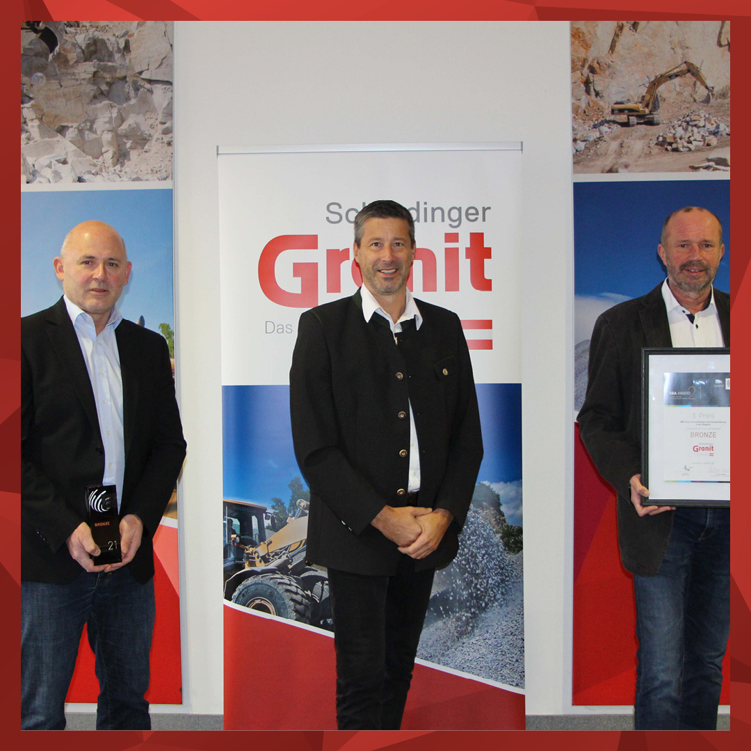 Schärdinger Granit mit Best Business Award ausgezeichnet